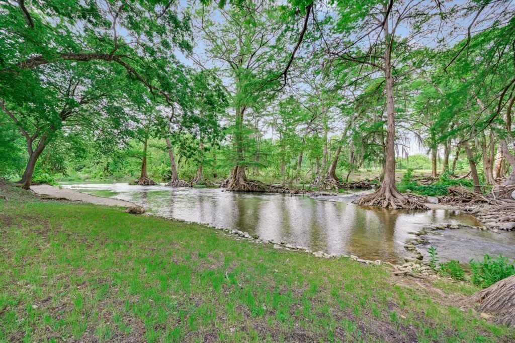 Guadalupe River at 1220 Sleepy Hollow Lane in New Braunfels, Texas